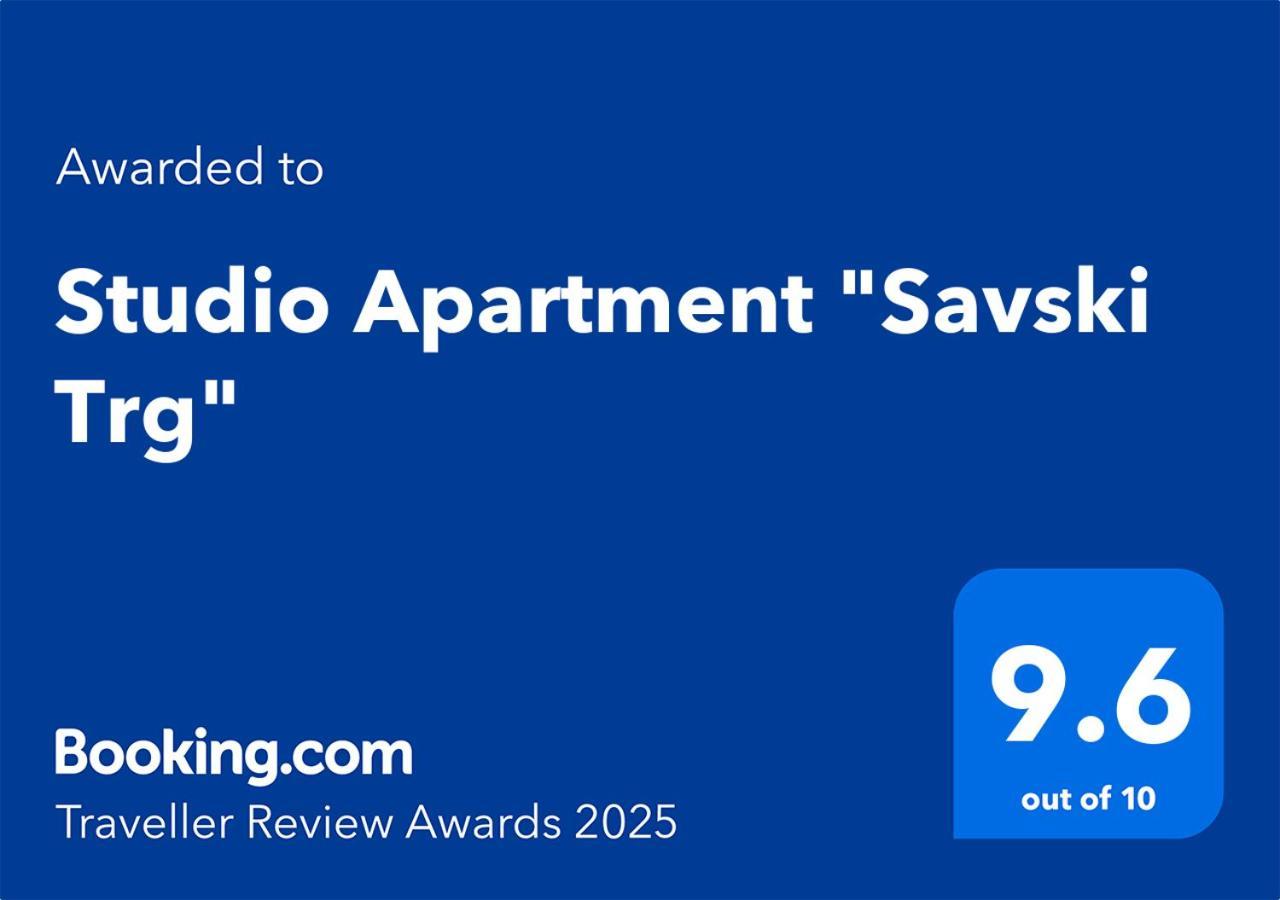 Studio appartment Savski Trg Belgrado Esterno foto